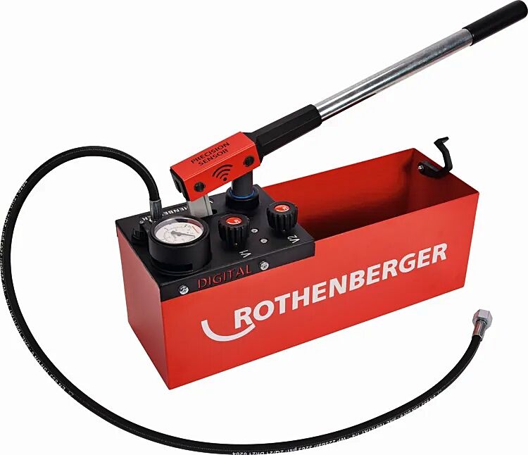 Rothenberger RP50ECO Manuel Su Basınç Test Pompası 0-50 Bar – Profesyonel Hassas Tesisat Basınç Pompası