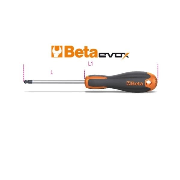 Beta 1206E/BP Bombeli Allen Tornavida 2mm