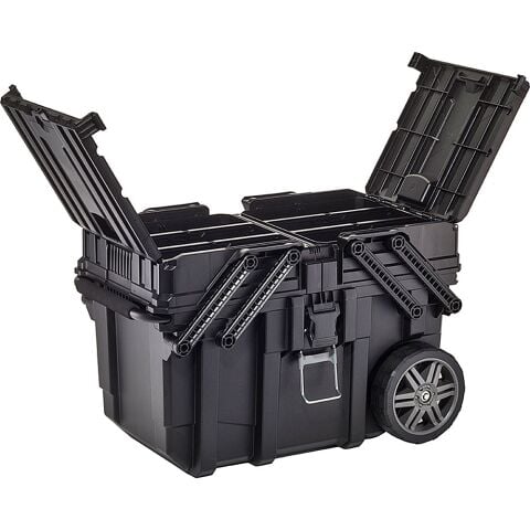 Keter Husky Cantilever Job Box Konsol Kapak Tekerlekli Takım Sandığı 64,6 x 37,3 x 41