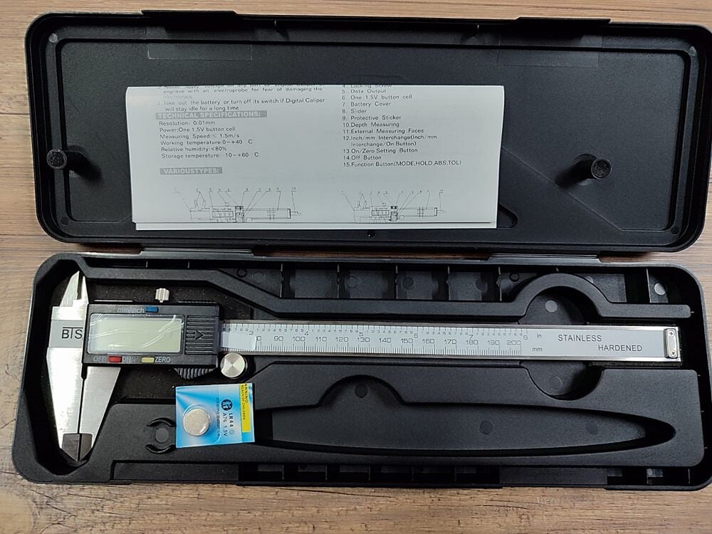 BTS BTS-12045 Dijital Kumpas 200 mm