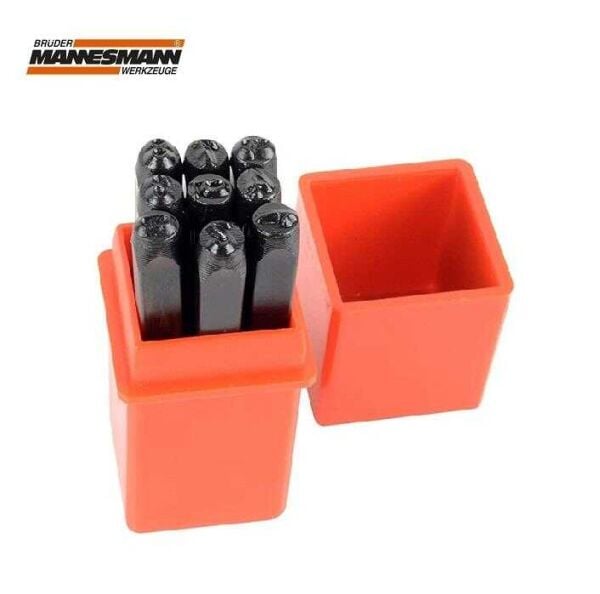 Mannesmann 245-10 Rakam Zımba Seti, 10mm