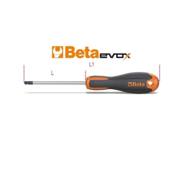 Beta 1206E/BP Bombeli Allen Tornavida 3mm