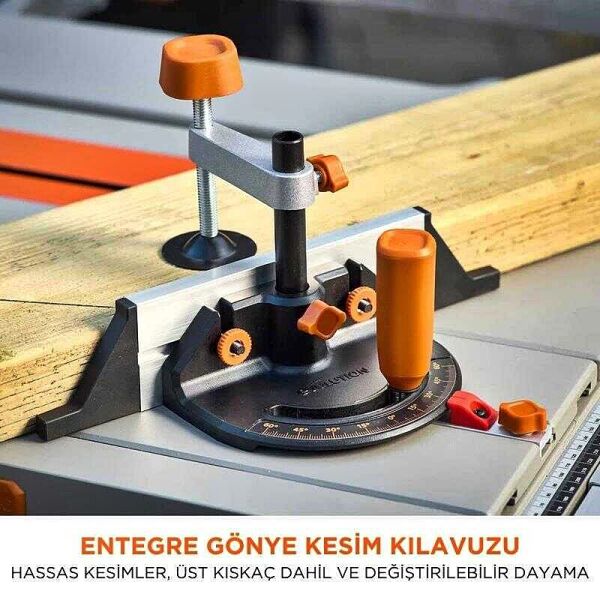 Evolution R255TBL Tezgah Tipi Testere 255 mm | Profesyonel Hassas Metal Ahşap Kesim