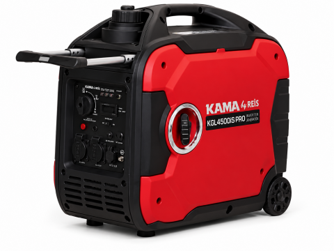 Kama KGL4500IS PRO 4.2 kW İnvertörlü Benzinli Jeneratör – Sessiz, Taşınabilir, Monofaze