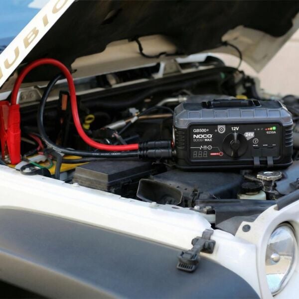 NOCO Genius GB500 12V/24V 6250Amp Ultrasafe Lityum Akü Takviye + Powerbank + Led Lamba