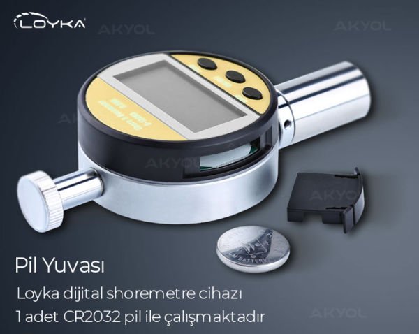 Loyka Dijital Shoremetre - Shore A (Yumuşak Malzeme İçin)