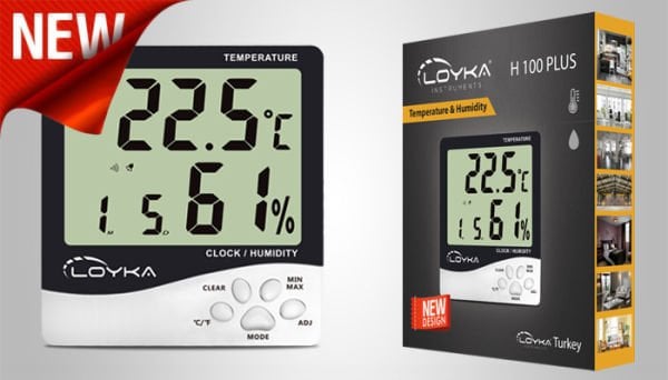 Loyka H100 Plus Sıcaklık ve Nem Ölçer