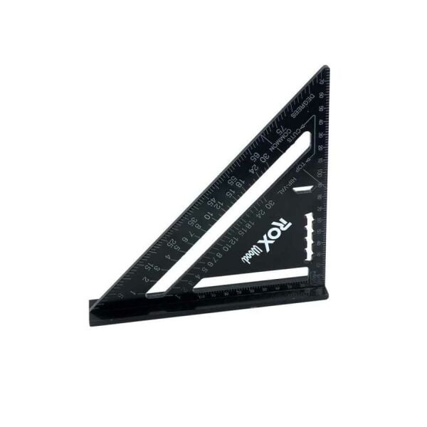 Rox Wood Alüminyum Üçgen Marangoz Gönye 175 mm