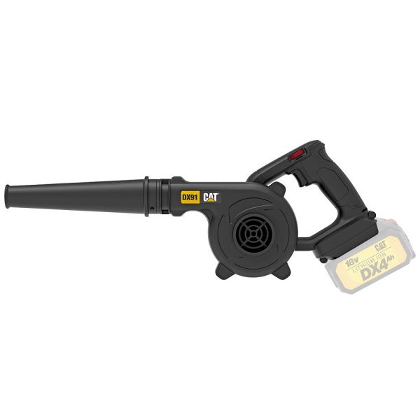 CAT DX91B 18Volt Devir Ayarlı Üfleyici + 5 Parça Aksesuar (Akü Dahil Değildir)