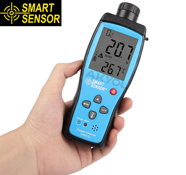 Smart Sensor AR 8100 Oksijen Ölçüm Cihazı