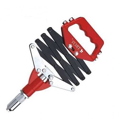 TROY 21172 Akordeon Pop Perçin Tabancası (Katlanır Tip) 3,2-6,4 mm