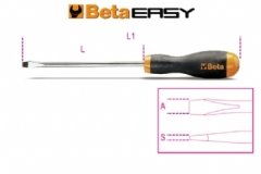 Beta 1201 Düz Tornavida 6,5x150mm