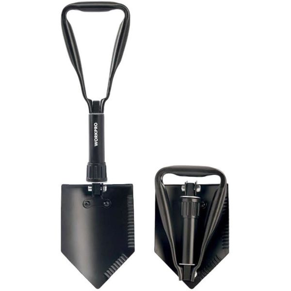 WORKPRO WP335006 Katlanabilir Çok Amaçlı Profesyonel Kamp Küreği 570MM