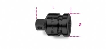 Beta,720/15 Havalı Adaptör 1/2''f-3/8''m