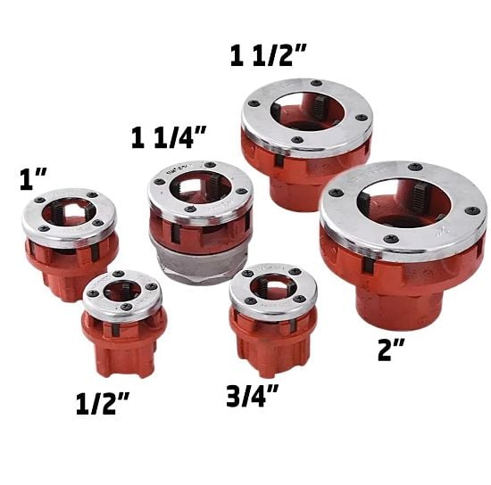 Euromax EXWT1075A El Tipi Elektrikli Pafta Makinası 1/2\'\'-2\'\'