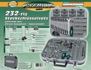 Mannesmann Metrik Lokma Anahtar Takımı 232 Parça