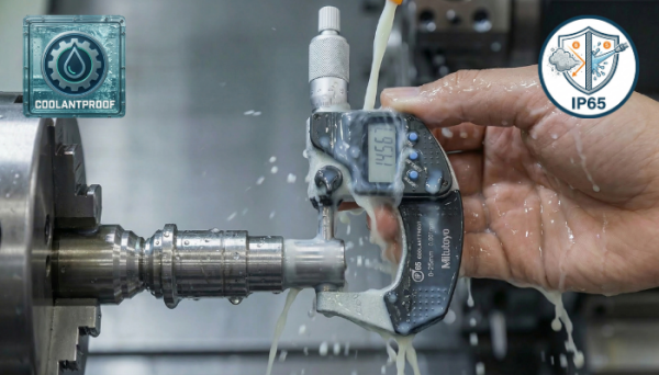 Mitutoyo 293-240-30 Dijital Dış Çap Mikrometresi 0-25 mm IP65 – Yüksek Hassasiyetli Ölçüm Aleti