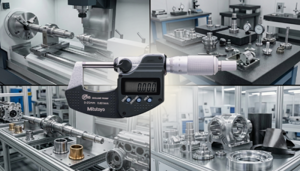 Mitutoyo 293-240-30 Dijital Dış Çap Mikrometresi 0-25 mm IP65 – Yüksek Hassasiyetli Ölçüm Aleti