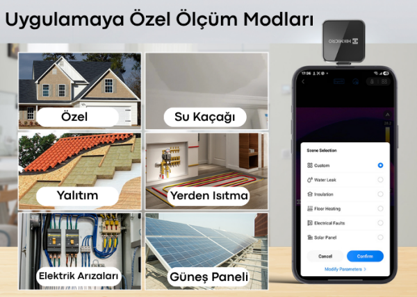 HIKMICRO Mini2Plus V2 Akıllı Telefon Termal Kamera – iOS & Android Uyumlu Profesyonel Isı Kamerası