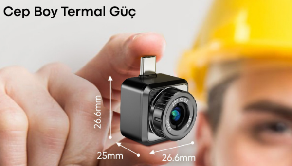 HIKMICRO Mini2Plus V2 Akıllı Telefon Termal Kamera – iOS & Android Uyumlu Profesyonel Isı Kamerası