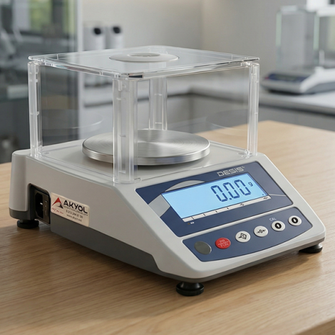 DESİS BTU-M 600 gr Dijital Eczane Terazisi – Bakanlık Onaylı, 0.01 gr Hassasiyetli, Akülü Hassas Terazi