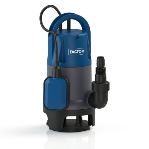 Factor FACCD750P-N Plastik Gövdeli Temiz Su Drenaj Pompası 750W