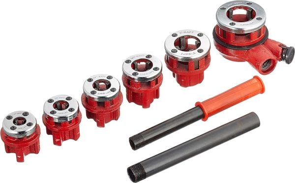 Mannesmann 530-9 Bakır Boru Pafta Seti 1/4''- 1.1/4''