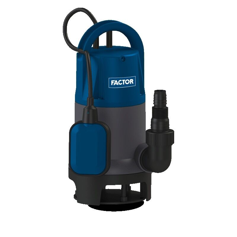 Factor FACCD750P-N Plastik Gövdeli Temiz Su Drenaj Pompası 750W