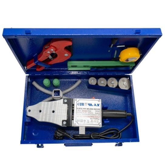 Euromax EX40521 PPRC Plastik Boru Kaynak Makinası Set 1500W