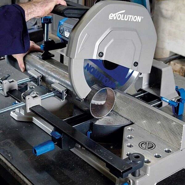 Evolution S355MCS Metal Gönye Kesme Testeresi 355 mm | 2200 W, 1550 Dev/Dak Profesyonel Makina