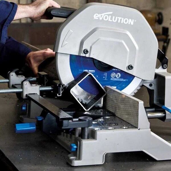 Evolution S355MCS Metal Gönye Kesme Testeresi 355 mm | 2200 W, 1550 Dev/Dak Profesyonel Makina