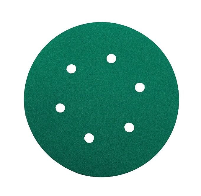 Nikon Cırtlı 6 Delikli Film Disk Zımpara 150 mm 240 Kum 50 Adet