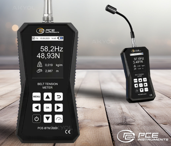 PCE-BTM 2000A Kayış Gerginlik Ölçer
