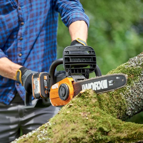 WORX WG384E  Profesyonel Şarjlı  Odun Kesme Testeresi 40Volt 2.0Ah/35CM