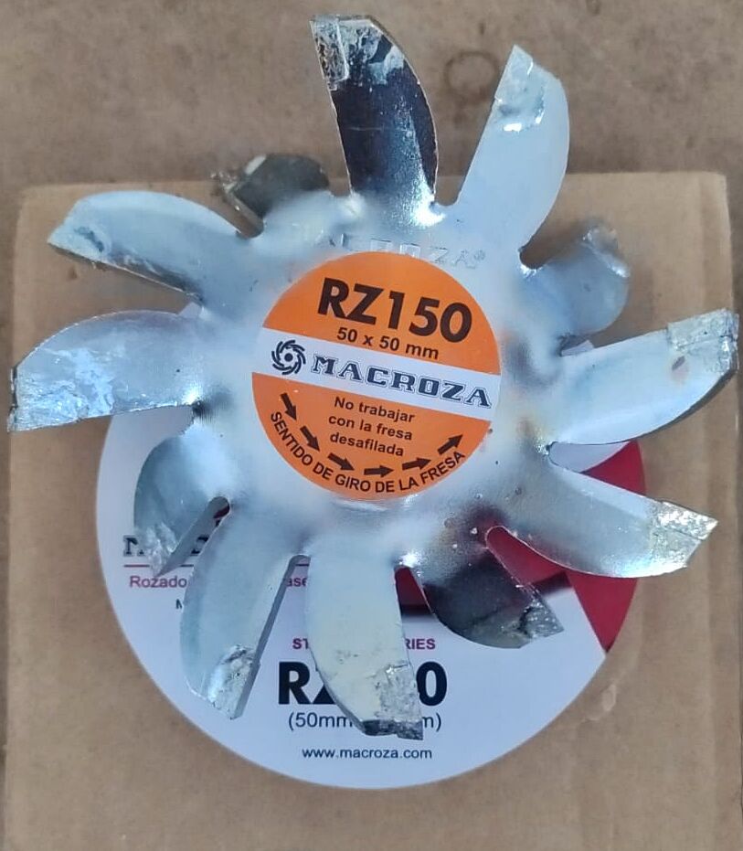 Macroza RZ-150 Freze Bıçak 50x50 mm