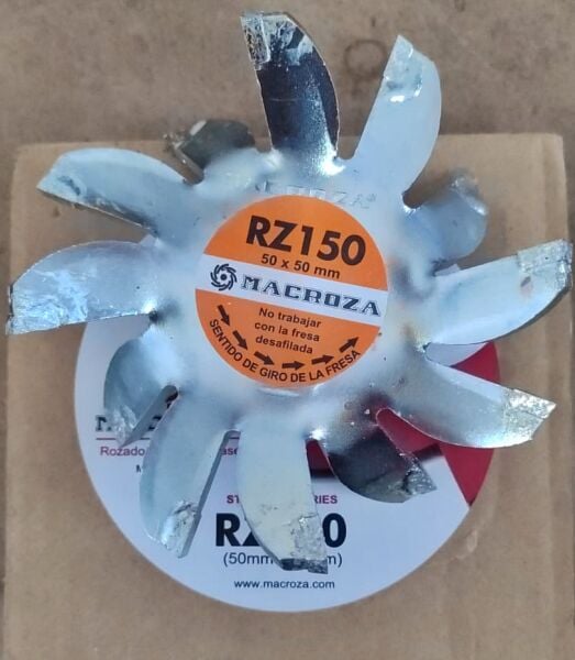 Macroza RZ-150 Freze Bıçak 50x50 mm