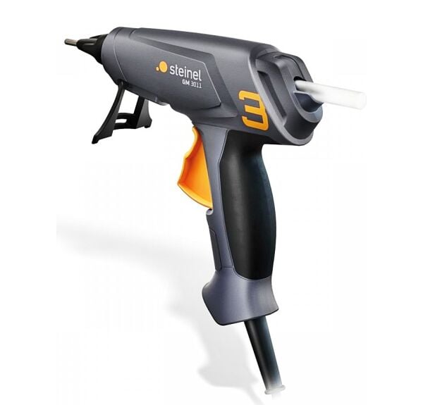 Steinel Gluematic 3011 Sıcak Silikon Tabancası 45W 200°C – 3 Adet 11 mm Mum Silikon Hediyeli Profesyonel Yapıştırma Tabancası