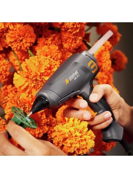 Steinel Gluematic 3011 Sıcak Silikon Tabancası 45W 200°C – 3 Adet 11 mm Mum Silikon Hediyeli Profesyonel Yapıştırma Tabancası