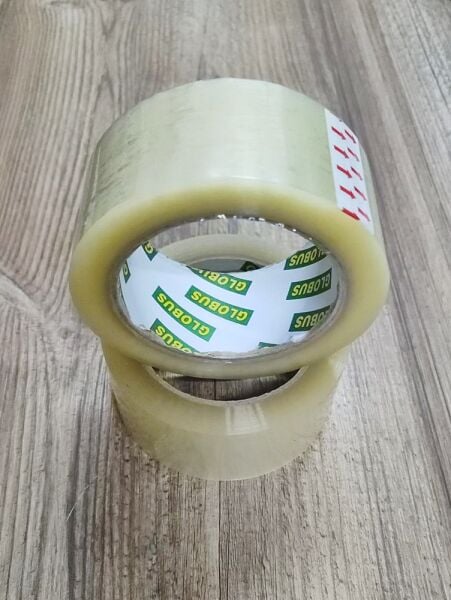 Globus 72 adet Hotmelt A Kalite Şeffaf Koli Bandı 45mmx100mt - Dayanıklı Yapışkan