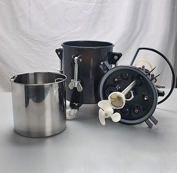 Aristo 10 Litre Otomatik Karıştırıcılı Basınçlı Boya Kazanı | Profesyonel Endüstriyel Boya Tankı