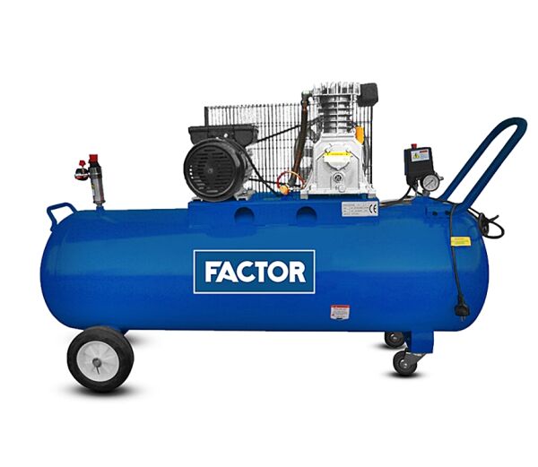 Factor FACH2070-300 300 LT Pistonlu Hava Kompresörü – Profesyonel Güçlü ve Dayanıklı