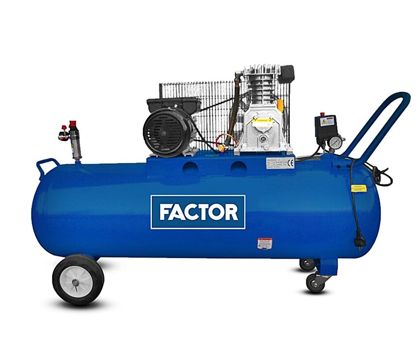Factor FACH2070-300 300 LT Pistonlu Hava Kompresörü – Profesyonel Güçlü ve Dayanıklı