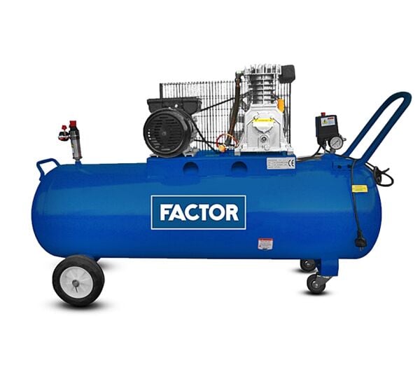 Factor FACH2070-300 300 LT Pistonlu Hava Kompresörü – Profesyonel Güçlü ve Dayanıklı