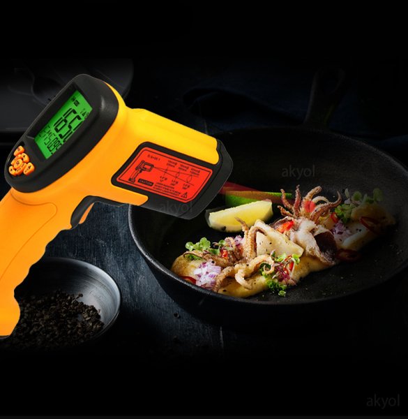 Smart Sensor AS882 Kızılötesi Lazerli Sıcaklık Ölçer