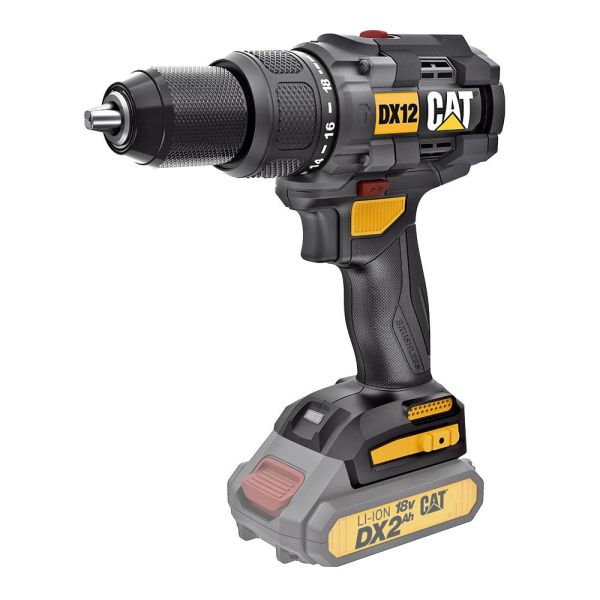 CAT DX12B Şarjlı Darbeli Matkap (Akü Dahil Değildir) 18Volt