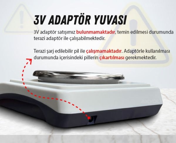 Terazi ZH-8263 Dijital Hassas Terazi (3KG / 0.01GR)