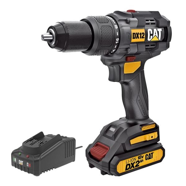 CAT DX12BC Şarjlı Darbeli Matkap 18Volt/2.0Ah