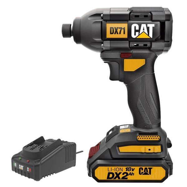 CAT DX71BC Şarjlı Darbeli Vidalama 18Volt 2.0Ah
