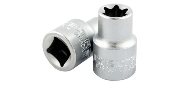 İzeltaş 1113060210 1/2\'\' Star (Torx®) Lokma Anahtar E-10