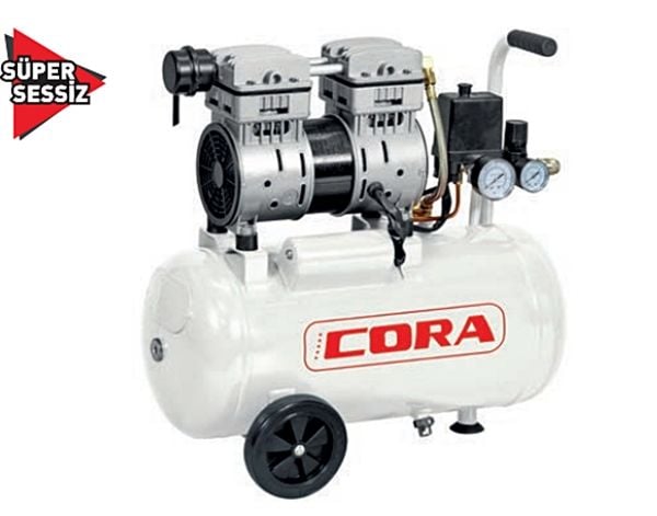 Cora EWS 50 B Sessiz Kompresör 50 lt